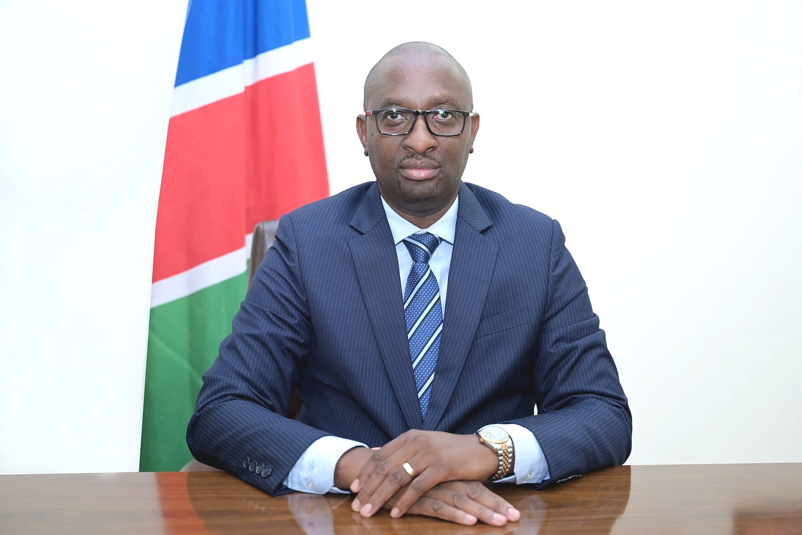 H.E. Gabriel Sinimbo, High Commissioner of the Republic of Namibia