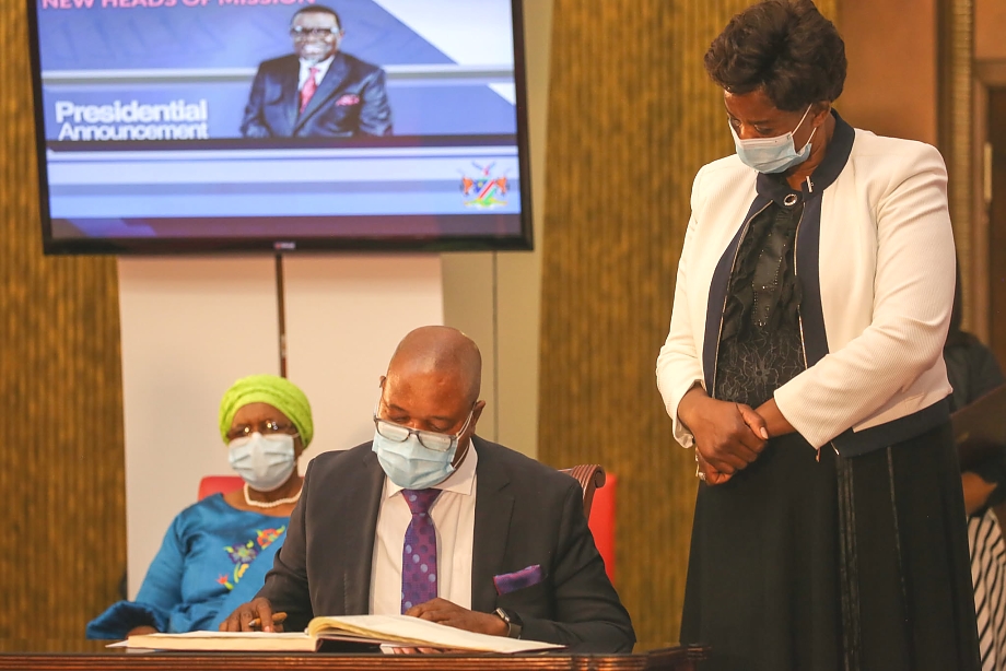 Lebbius Tobias is the new Namibian ambassador to Tanzania.